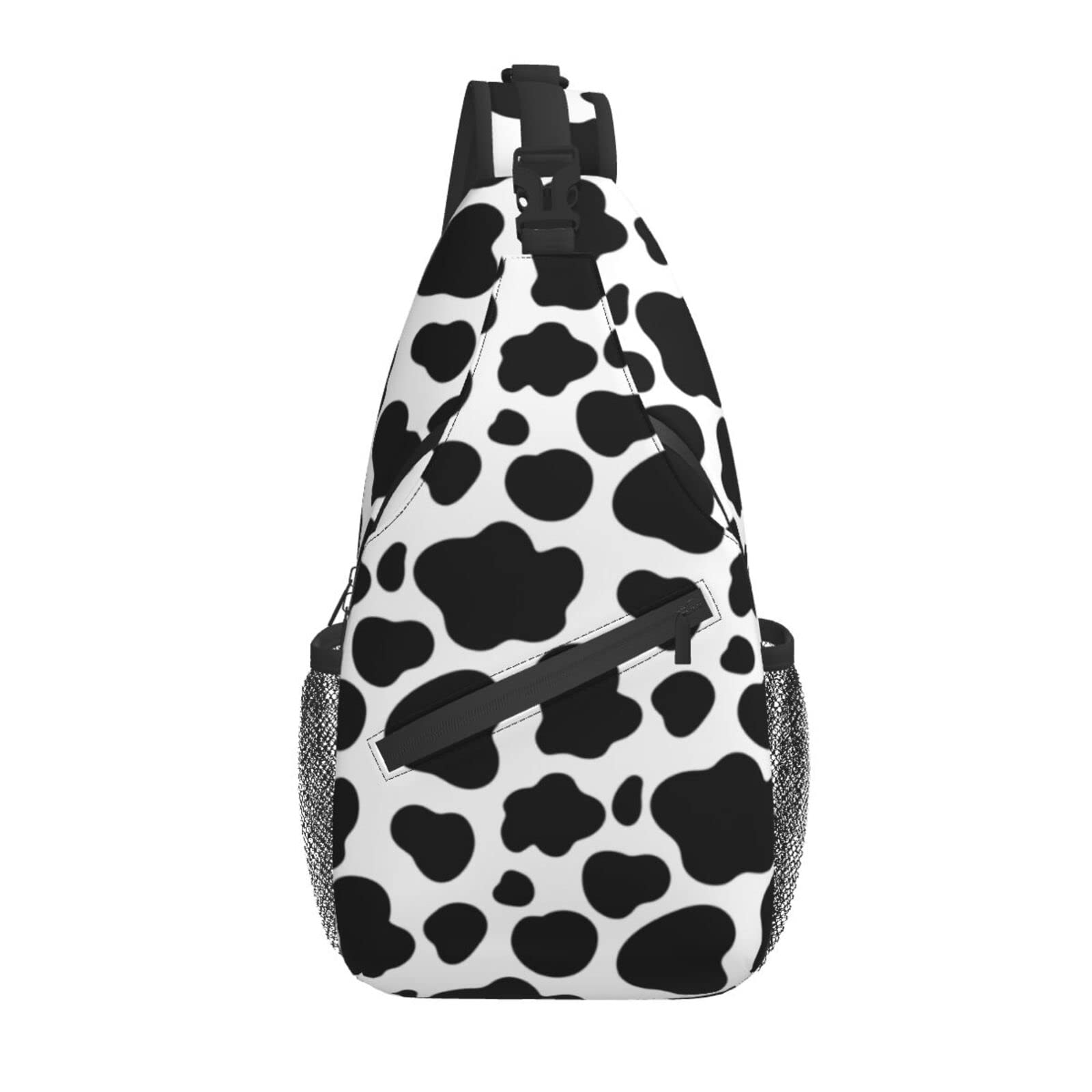 BCQJNB Cow Print Sling Backpack Crossbody Shoulder Bag Travel Hiking Daypack Gifts