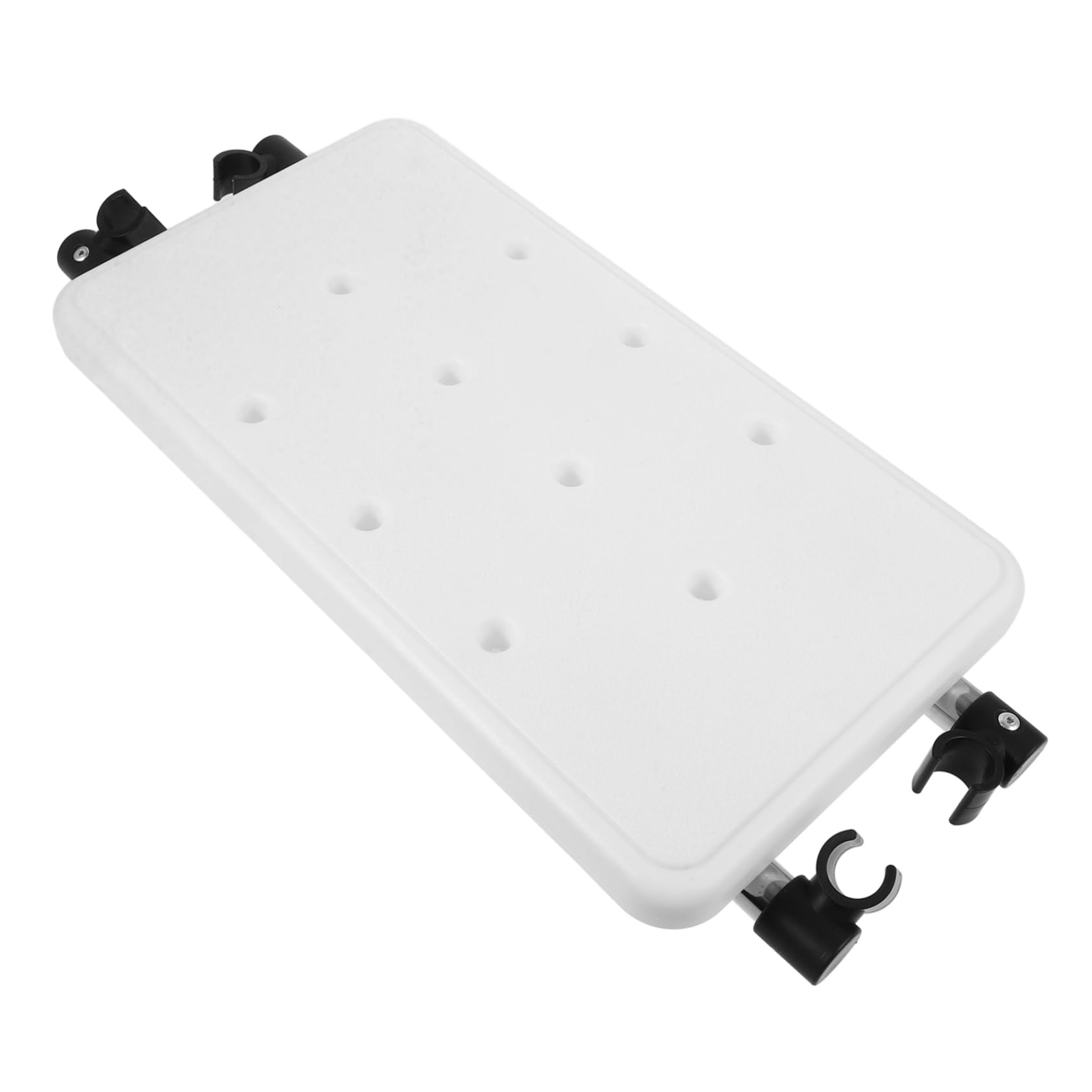 VICASKY Accessorio Supporto Reversibile per di Deambulatore e Lega Sedile in Alluminio Plastico Stabile e Confortevole per Sedile da Doccia
