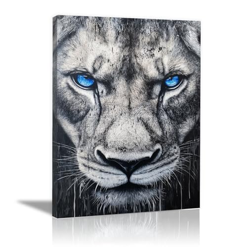 Peinture murale sur toile pour dynamiser un mur vide de bureau