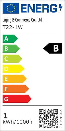 25 Pack G40 1W Outdoor LED Bulbs, E12 Edison Screw Light Bulbs, Warm White 2700K, IP54 Waterproof , 230V Non-dimmable, G40 Globe Replacement Bulbs for Garden, String Lights, Party, Outdoor Events - Image 10