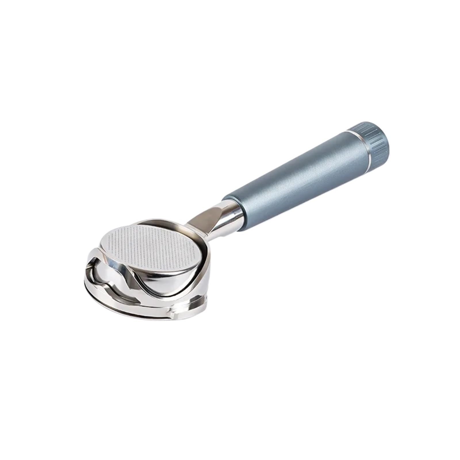 58 Mm 2-uchoowy Uchwyt Filtra Do Kawy, Kompatybilny Z Breville BES920/980/990, Uchwyt Ze Stali Nierdzewnej 304 Bez Dna Z Koszykiem 22 G(JS blue)