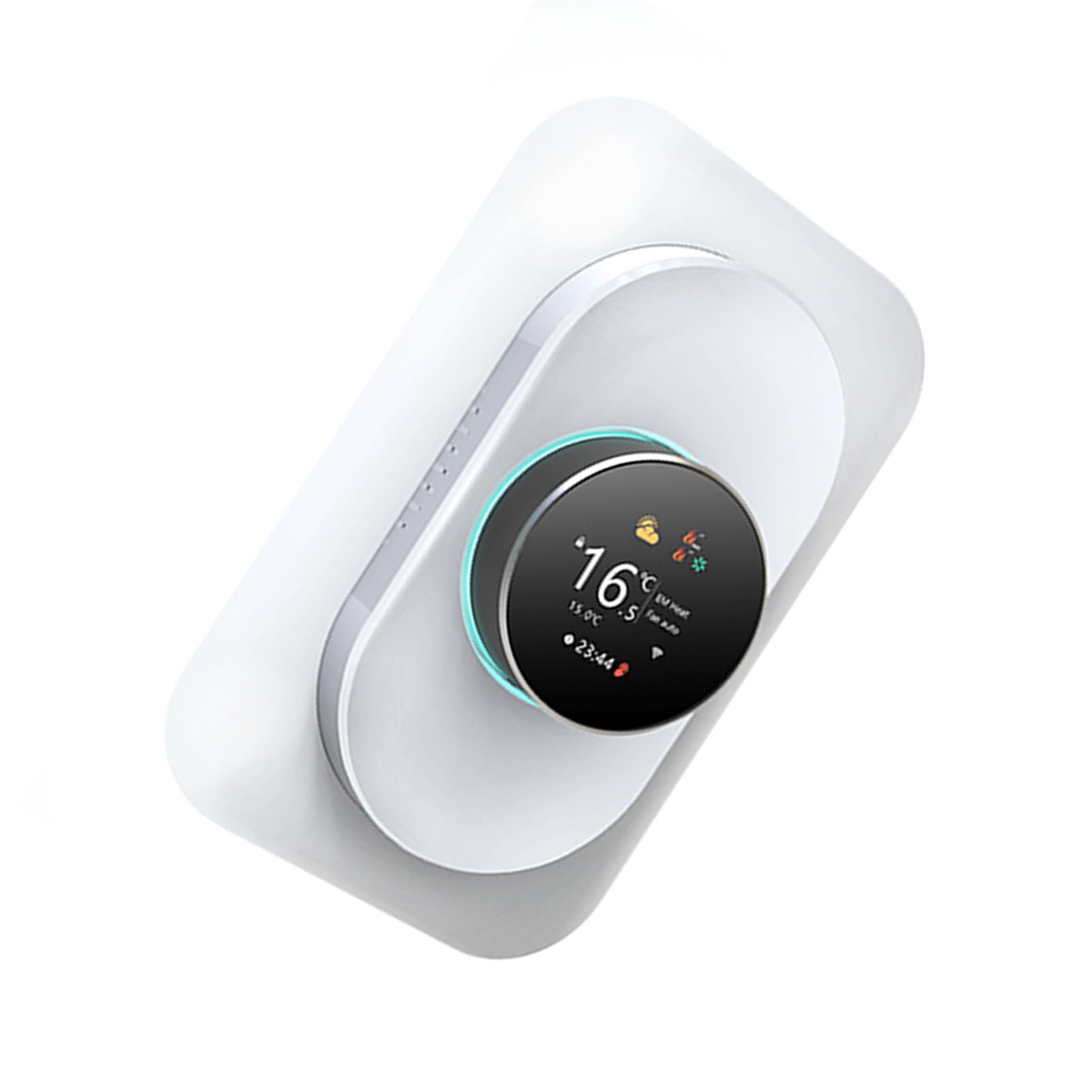 Cryfokt Termostato Programmabile, Touch Screen LCD a Colori Convertitore Cavo C Regolatore di Temperatura WiFi per Pompa di Calore Geotermica