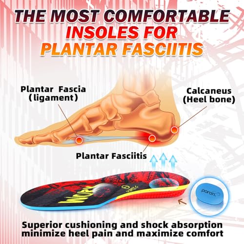 Plantillas de Gel para Botas, Soporte Metatarsal, Talla 7-8.5 Hombre miniatura 6