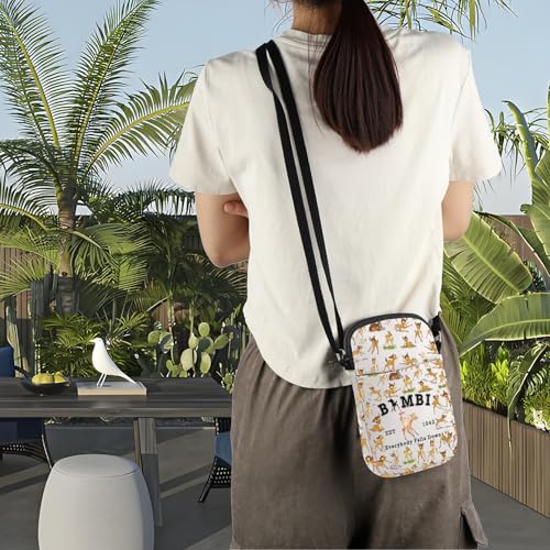 Cartoon Inspire Crossbody Bag Deer Shoulder Bag Deer Lover Messenger Bag Movie Fans Gift WDW Trip Gift3