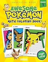 Algopix Similar Product 11 - Awesome Pokemon Math Coloring Book