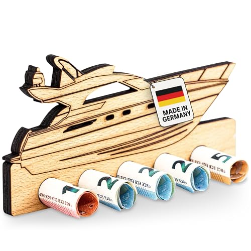DARO Design - Yacht, Boot, Reise - Geldgeschenk Holz