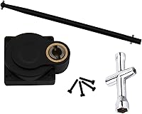 Vista 3 de Arrancador eléctrico de mano RC, placas traseras de taladro eléctrico E-Start cubierta varilla de arranque compatible con SH Vertex .16, .18. Piezas