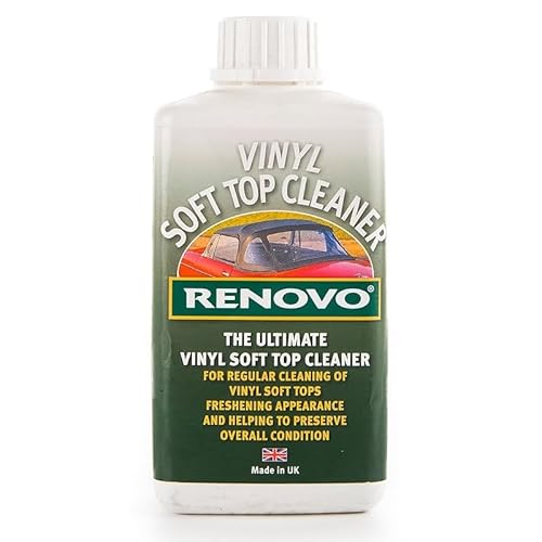Vinyl Soft Top Cleaner 500ml – Professional Convertible Roof Cleaner for Marine and Automotive Use, Water-Based Formula