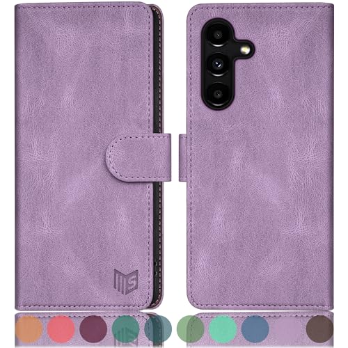 [Pelle PU selezionata]---Questa custodia a portafoglio per Samsung Galaxy S24 Plus/S24+ è realizzata in pelle PU selezionata per qualità,antiurto,resistenza e durata.