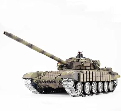 1/16 Russian T-72 RC Main Battle Tank Military WW2 Army Vehicles Remote Control Toys Soviet T72 HL 3939 Edition V7 HobbyToki 3939-1-Upgrade