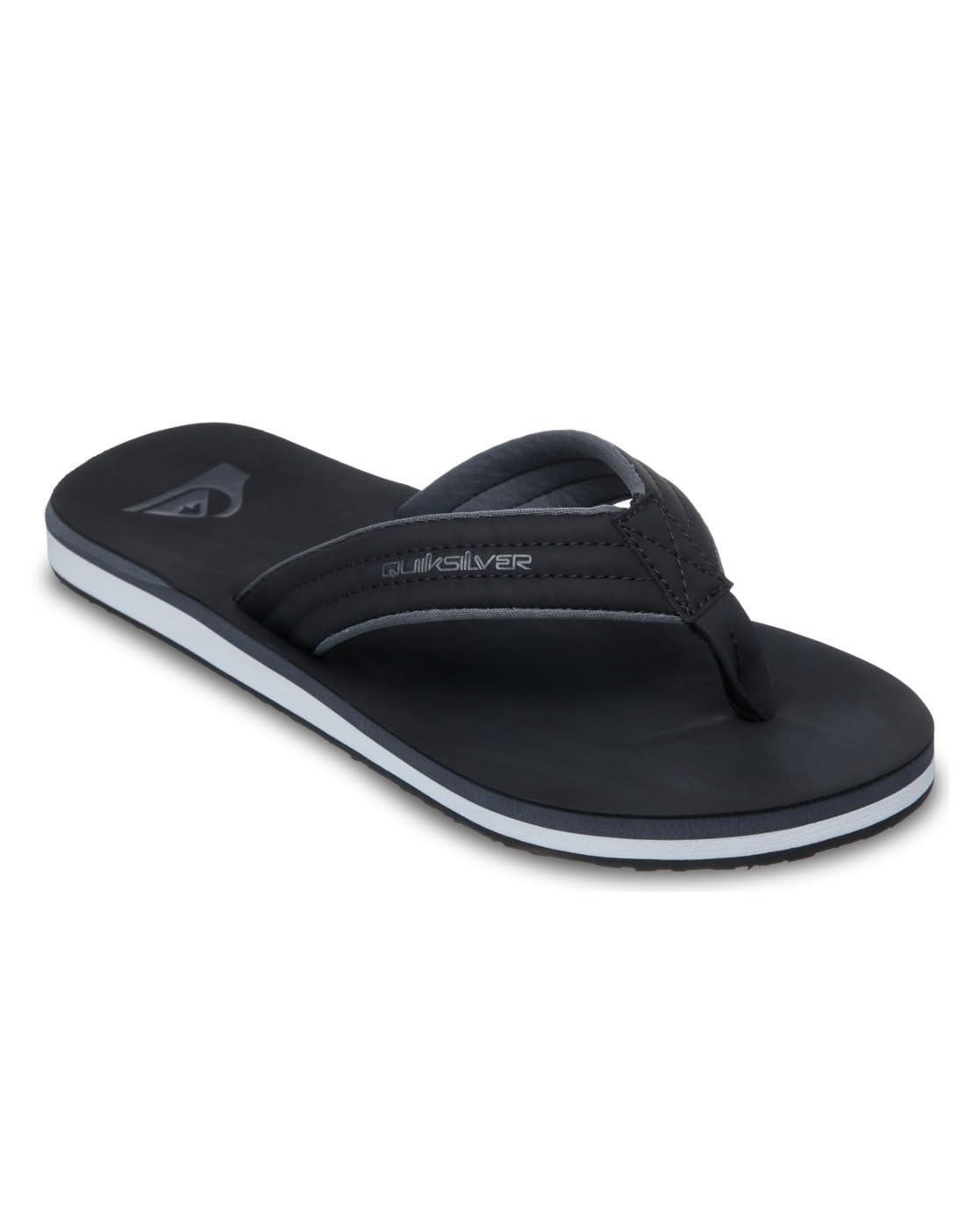 Quiksilver Men's Carver Nubuck 26. Sandal, Black 2, 7.5 UK