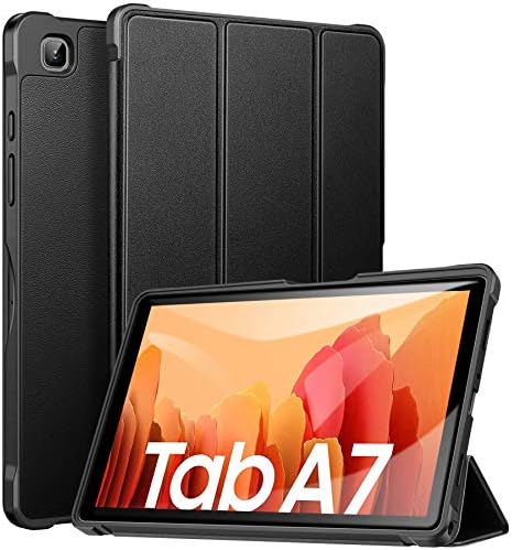ZtotopCase Case for Samsung Galaxy Tab A7 10.4 Inch 2020 (SM-T500/T505/T507), Ultra-Thin and Lightweight Smart PU case with Automatic Sleep/Wake Function, case for Samsung Galaxy Table A7, Black
