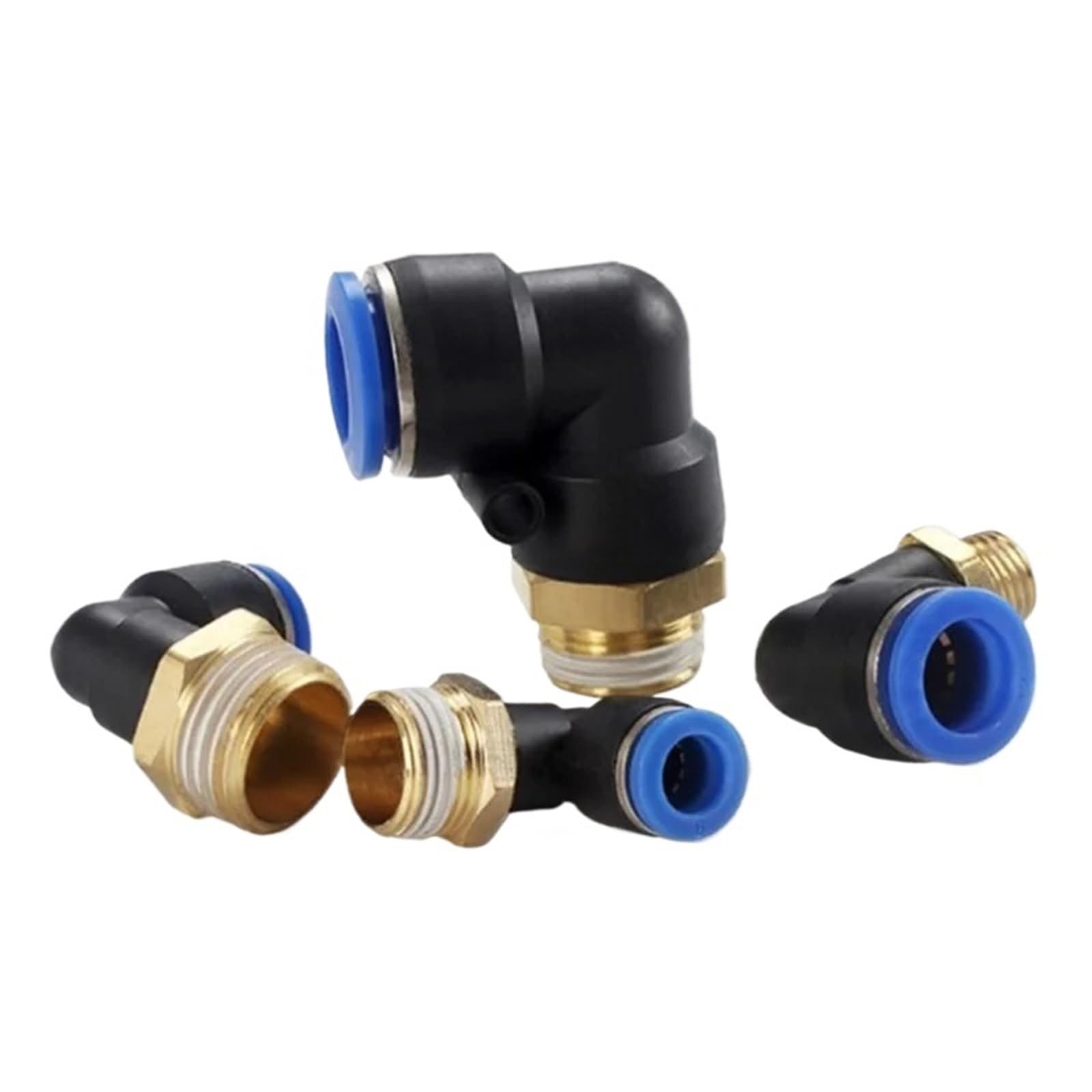 1 raccord de tuyau d'air 4 mm 6 mm 8 mm 10 mm 12 mm PCF/PC/PL/SL/PB/PLF 1/4" 1/8" 3/8" 1/2" connecteur pneumatique (12-03, SL)