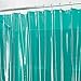 iDesign Waterproof PVC Vinyl Long-Length Bathroom Shower Curtain Liner - 72