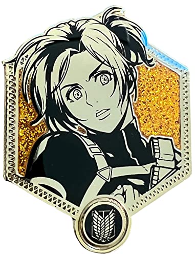 Golden Final Season Sasha Braus - Attack on Titan Collectible Enamel Pin -  Zen Monkey Studios