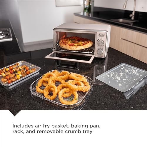 BLACK+DECKER Crisp 'N Bake Pro 4-Slice Digital Air Fry Oven - image 3