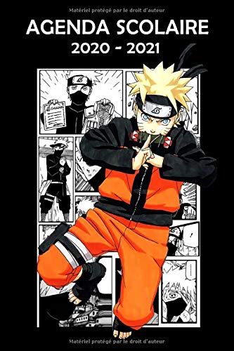 Télécharger Agenda Scolaire 2020 2021: Agenda manga semainier et journalier | Emploi du temps | Calendrier – I Francais PDF