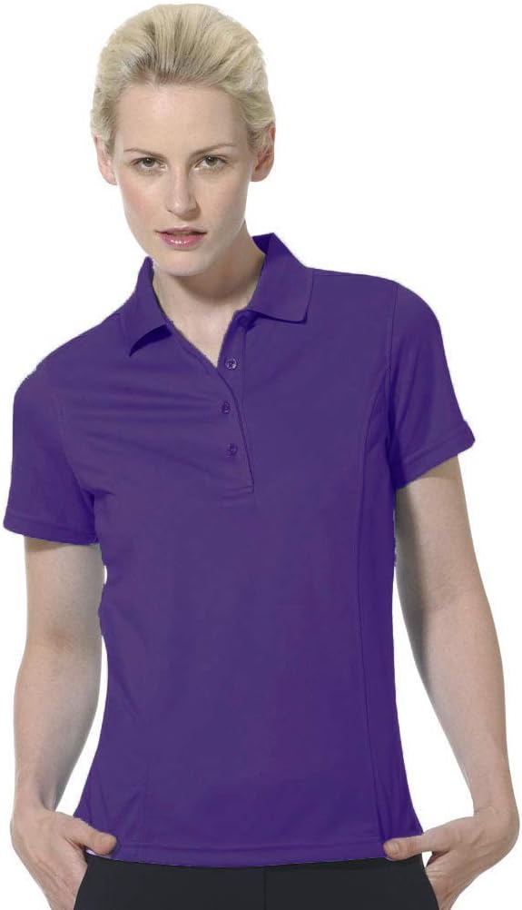 Monterey Club Women's Light Weight Pique Solid Polo Shirt #2070