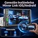 Imagen de Autoradio 1 DIN con Apple CarPlay Android Auto Inalámbrico