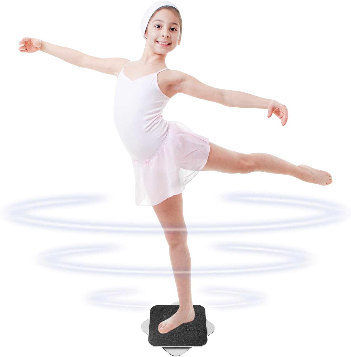 Syhood Figure Ice Skating Spinner Improves Metal Training Aid Dance Turning Board for Ice Skaters Gymnastics Dance and Ballet Pirouette