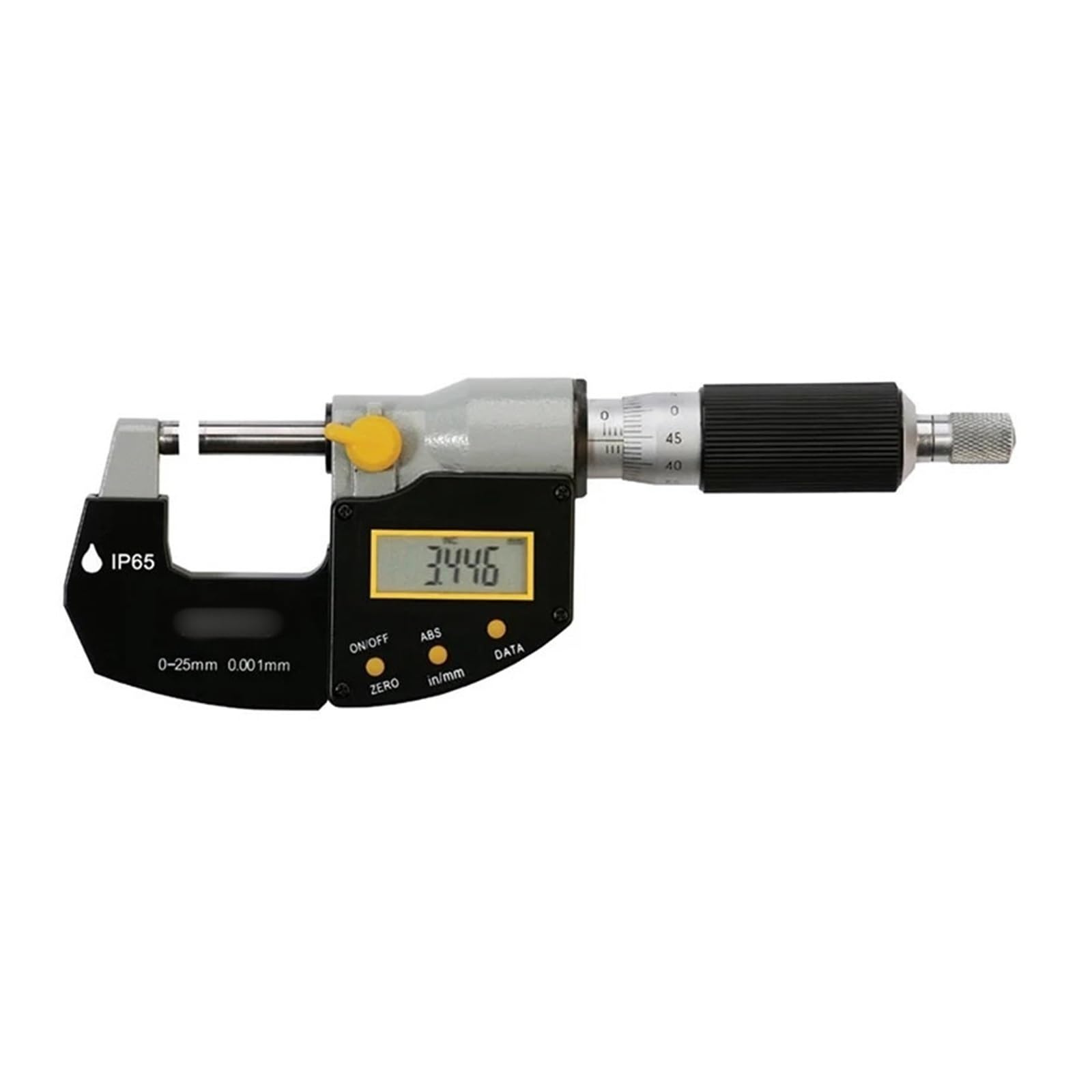 Digitale Außenmessschraube 0-100 mm, IP65 Wasserdichtes Mikrometer, Präzisionsmesswerkzeug für Maschinisten, Ingenieure