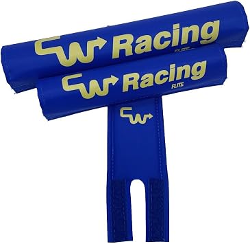 CW Racing BMX Pad Sets by Flite Blue and Yellow