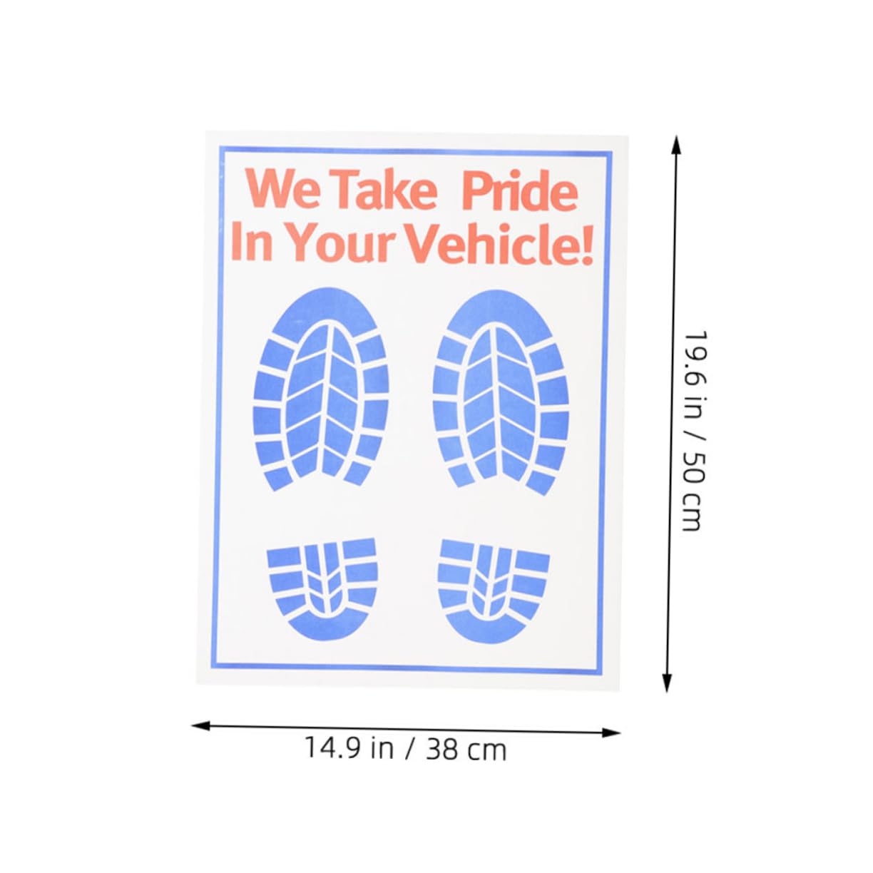 Cabilock Lot de 60 Tapis de Sol Jetables pour Voiture en Papier Kraft Blanc, Protection du Tapis de Véhicule pour Entretien et Service