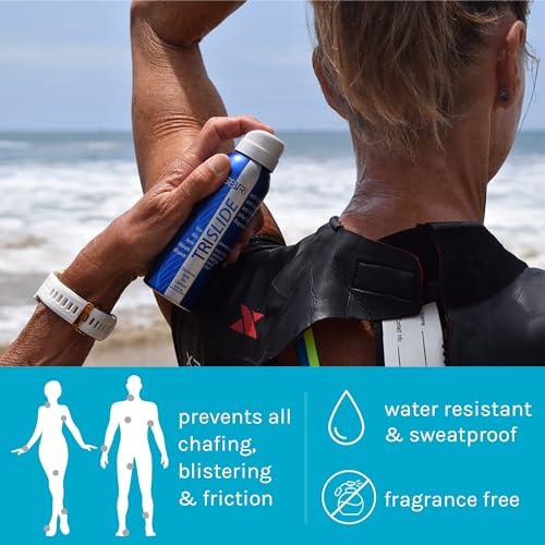 image for TRISLIDE Anti-Chafe Continuous Spray Skin Lubricant Body Friction Prot