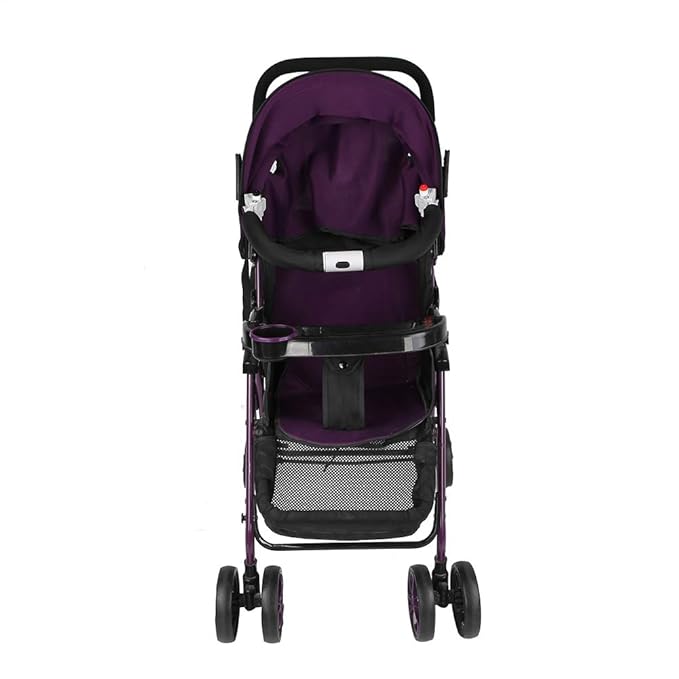 Stroller Armrest, Adjustable Curved Steel Pipe Baby Stroller Handle for Daily Use for Infants(Black)