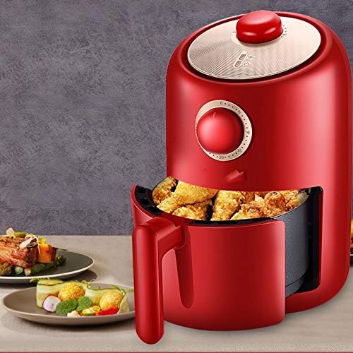 2L Mini Electric Air Fryer rotary knob design Multifunctional Oil-free French Fries Food Household Frying Pot