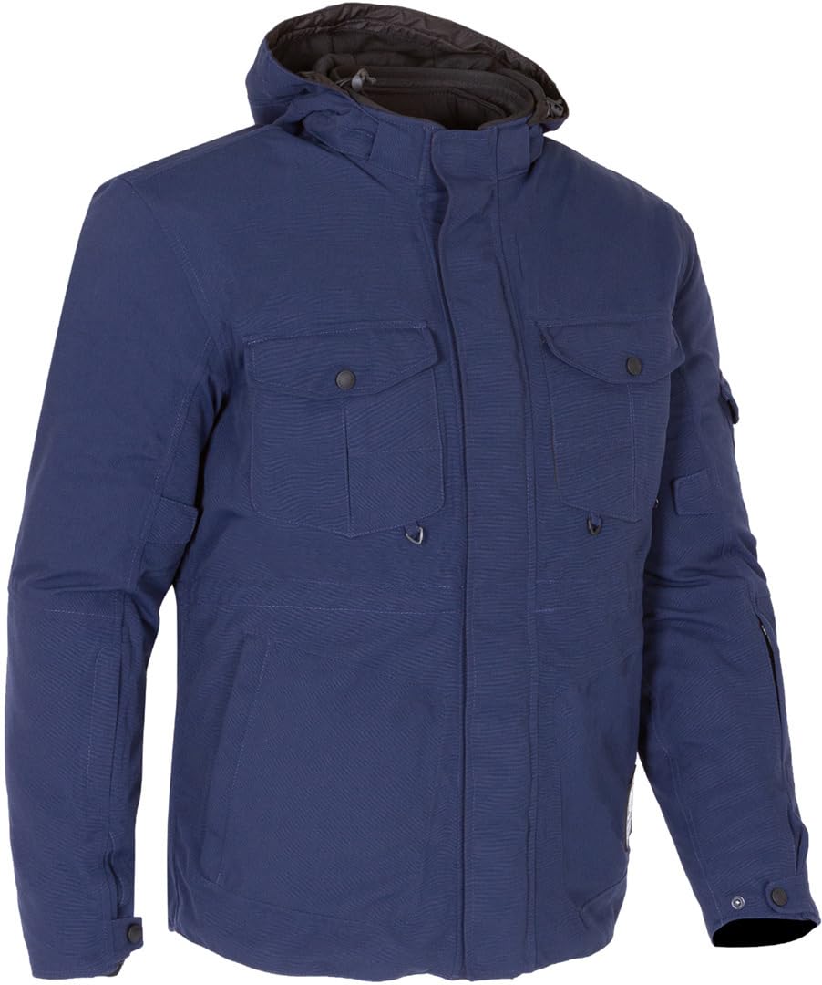 Merlin Jagger Urban Utility D3O Kurtka tekstylna motocyklowa, ciemnoniebieski, 3XL