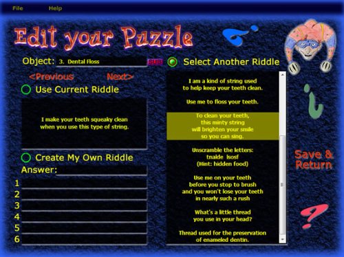 Miniatura 6 de Riddle Me Scavenger and Treasure Hunt Clue Software for Windows Download