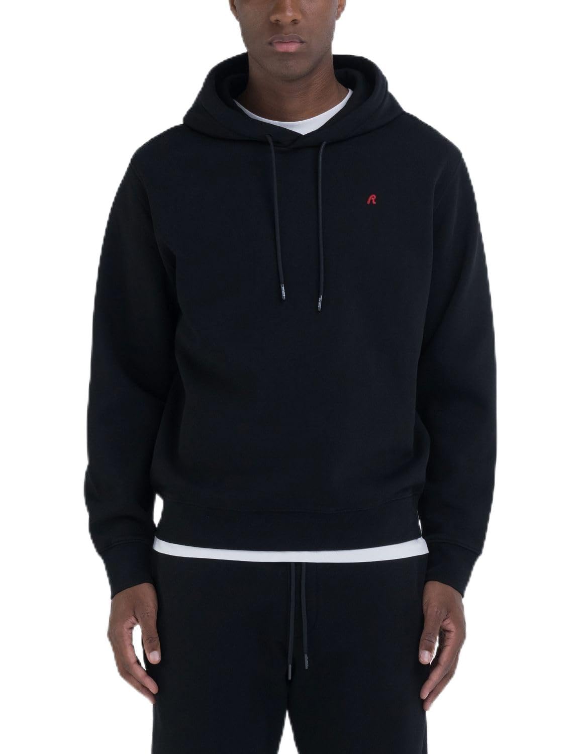 Replay Men's Hoodie, 098 Black, L