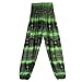 Produktbild Damen Lantern Hose Weitem Stil Boho Mit Bein Einfacher Drucken Lose Hose Taschen Leggins Bein Typ Abdeckung Workout Sport Yoga Jogginghose Freie (Color : Green, Size : One Size)