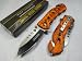 Tac Force Assisted Opening Rescue Tactical Pocket Folding Stainless Steel Blade Knife Outdoor Survival Camping Hunting - Orange Camo