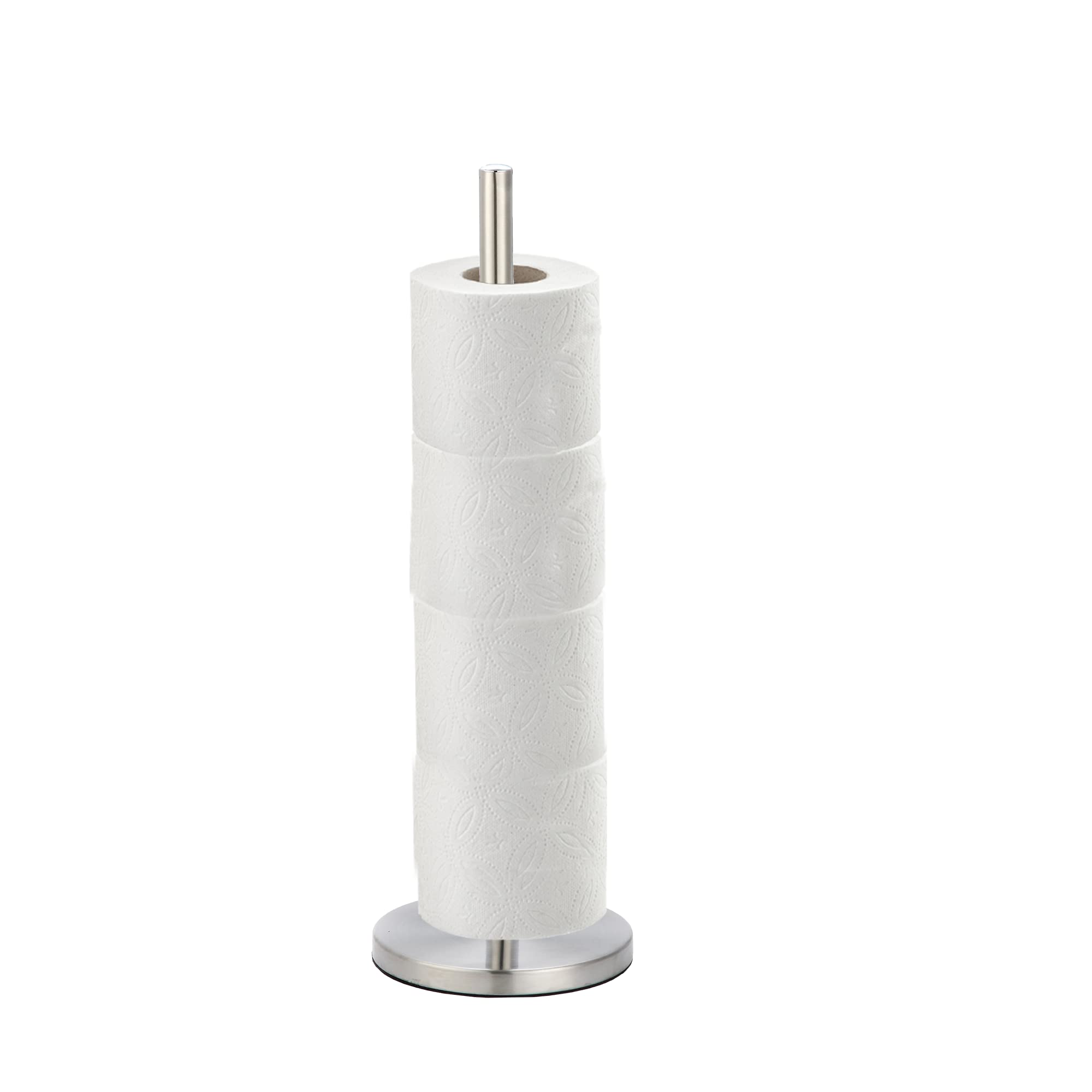 Blue Canyon Stainless Steel Toilet Roll Holder Spike, Free Standing Toilet Paper Holder, Toilet Paper Storage, Toilet Paper Roll Holder, Toilet Roll Storage, Toilet Paper Organizer