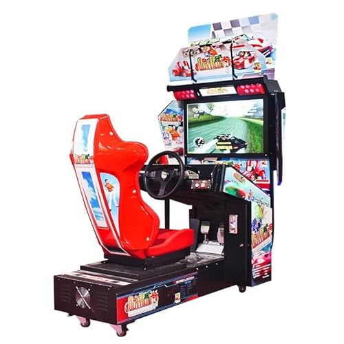 Coin Operated Outrun Arcade Driving Simulator Racing Car Playing Machine