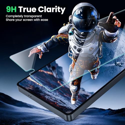 Image of WSKEN for Samsung Galaxy S25 Ultra Screen Protector - [Fingerprint Unlock Support] Case Friendly Auto Dust Removal Shatterproof Bubble Free HD Tempered Glass Film for Galaxy S25 Ultra,2 PCS