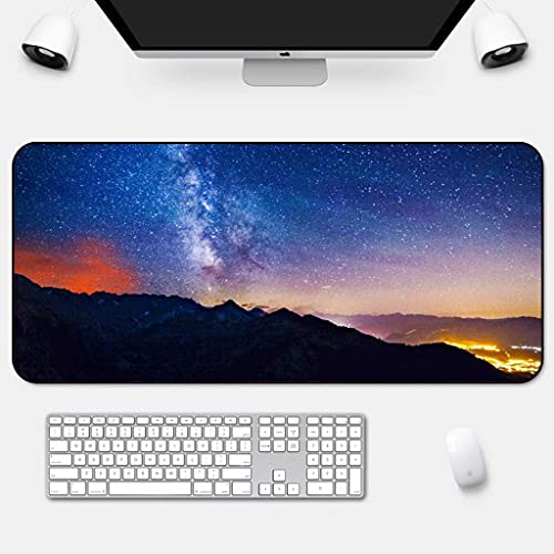 Tapis de Souris Gamer Grand Format aux Finitions Cousues XXL