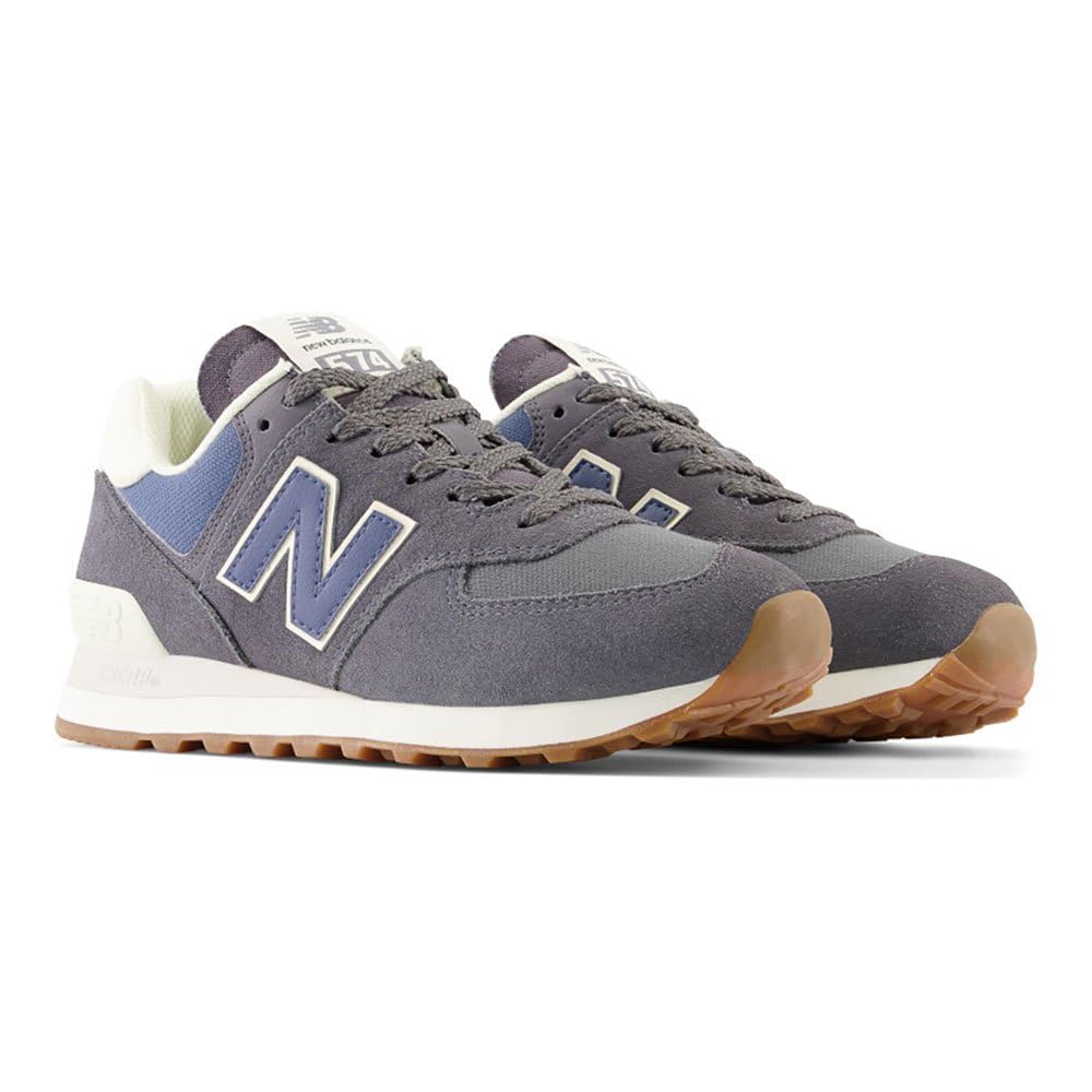 New Balance Women's 574 Sneaker, Gray, 5 UK