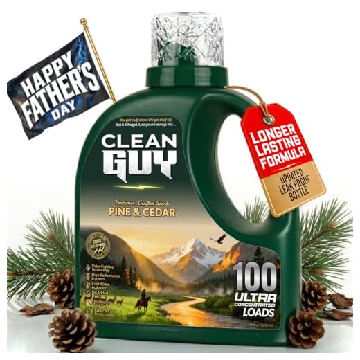 Clean Guy Laundry Detergent with Pine Scent