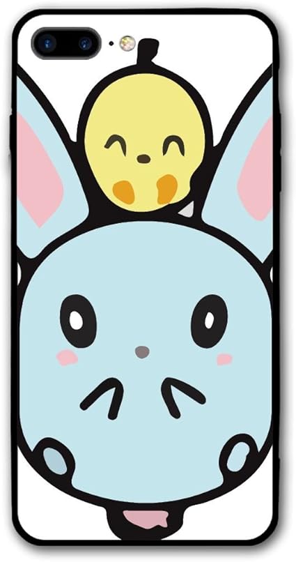 Cute Kawaii Chibi Lapin Et Bebe Poussin Personnalite Impression Mode Iphone 8 Plus Coque Convient Pour 14 Cm Amazon Fr