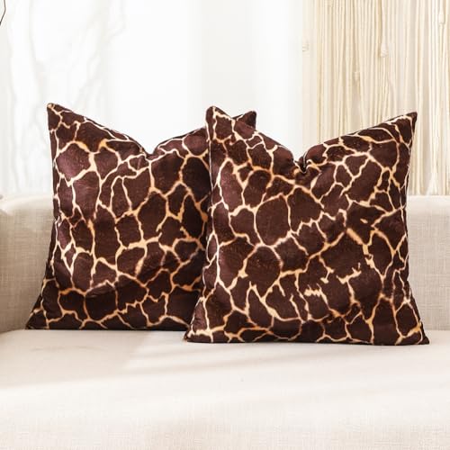 Giraffe Pillow Covers set of 2