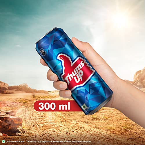 Image of Thums Up Soft Drink Can, 300 ml