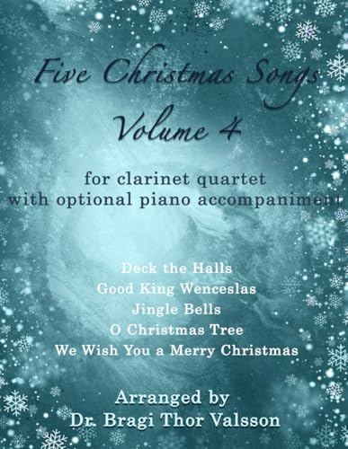 Five Christmas Songs for Clarinet Quartet Vol 4 partition - 2