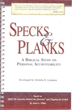 Spiral-bound Specks & Planks a Biblical Study on Personal Accountability Book