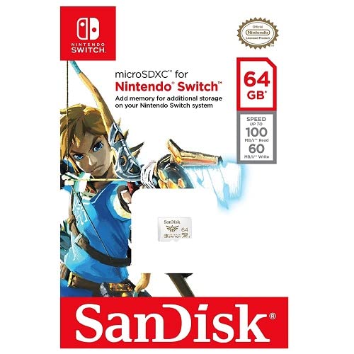 Sandisk Nintendo Switch 64Gb Sd Card (2 Pack) Works With Nintendo Switch Oled Model (Sdsqxat-064G-Gnczn) U3, Class 10, 4K Uhd Bundle With 1 Everything But Stromboli Microsdxc & Sd Memory Card Reader #TOP1