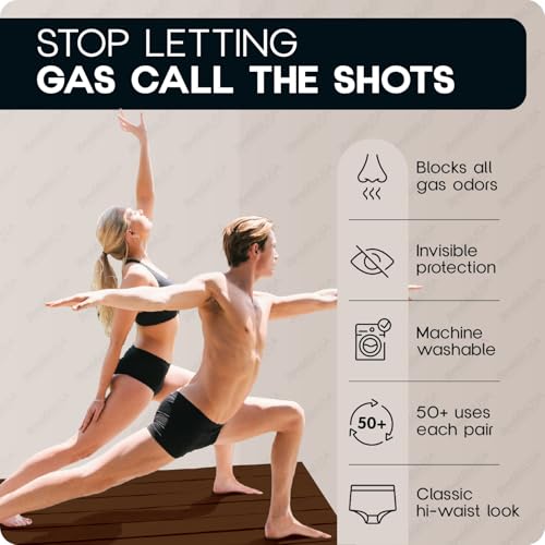 Flatulence Filtering Women's Hi-Waist Briefs4