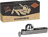 Gentlemen's Hardware 10-in-1 Stainless Steel Detachable Cocktail Bar Multi-Tool, 1 Count (Pack of 1)