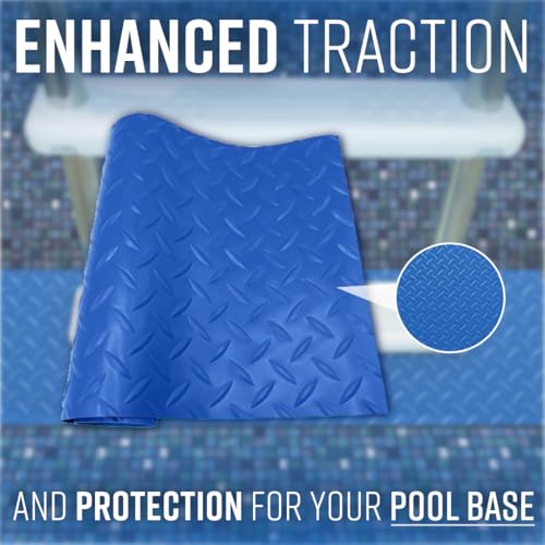 Tapete protector antideslizante para escalera de piscina 36" x 9" miniatura 7